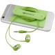 Ohrhörer mit Kabel und Silikon Telefontasche, limone Ohrhörer mit Kabel und Silikon Telefontasche, limone