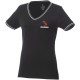 Elbert Piqué T-Shirt für Damen, schwarz,grau meliert,weiss, L Elbert Piqué T-Shirt für Damen, schwarz,grau meliert,weiss, L
