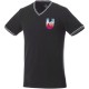 ELEVATE Herren T-Shirt Elbert Piqué, schwarz,grau meliert,weiss, XL ELEVATE Herren T-Shirt Elbert Piqué, schwarz,grau meliert,weiss, XL