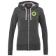 Groundie Damen Kapuzensweatjacke, Heather Smoke, M Groundie Damen Kapuzensweatjacke, Heather Smoke, M