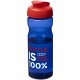 H2O Eco 650 ml Sportflasche mit Klappdeckel, royalblau,rot H2O Eco 650 ml Sportflasche mit Klappdeckel, royalblau,rot
