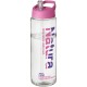 H2O Vibe 850 ml Sportflasche mit Ausgussdeckel, transparent,rosa H2O Vibe 850 ml Sportflasche mit Ausgussdeckel, transparent,rosa