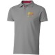 Hacker Poloshirt für Herren, grau,rot, L Hacker Poloshirt für Herren, grau,rot, L
