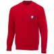 Kruger Pullover mit Rundhalsausschnitt, rot, XS Kruger Pullover mit Rundhalsausschnitt, rot, XS