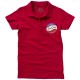 Let Jersey Poloshirt für Damen, rot, S Let Jersey Poloshirt für Damen, rot, S