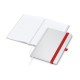 Match-Book White A5 Bestseller, matt-individuell, rot Match-Book White A5 Bestseller, matt-individuell, rot