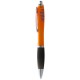 Nash Kugelschreiber farbig mit schwarzem Griff, orange,schwarz Nash Kugelschreiber farbig mit schwarzem Griff, orange,schwarz