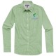 Net langärmlige Bluse, grün, S Net langärmlige Bluse, grün, S