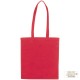 Oeko-Tex® STANDARD 100 Baumwolltasche mit langen Henkeln, 140g/m², rot Oeko-Tex® STANDARD 100 Baumwolltasche mit langen Henkeln, 140g/m², rot