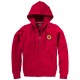 Open Kapuzensweatjacke für Damen, rot, S Open Kapuzensweatjacke für Damen, rot, S