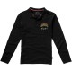 Point langärmliges Poloshirt für Herren, schwarz, S Point langärmliges Poloshirt für Herren, schwarz, S