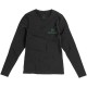 ELEVATE Damen Öko Langarmshirt Ponoka, anthrazit, XL ELEVATE Damen Öko Langarmshirt Ponoka, anthrazit, XL