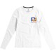 Ponoka – Öko-Langarmshirt für Damen, weiss, M Ponoka – Öko-Langarmshirt für Damen, weiss, M