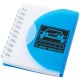 Post DIN A7 Spiral Notizbuch, blau,transparent Post DIN A7 Spiral Notizbuch, blau,transparent
