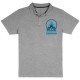 Primus Poloshirt für Herren, grau meliert, XXL Primus Poloshirt für Herren, grau meliert, XXL