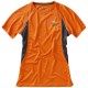 Quebec T-Shirt cool fit für Damen, orange,anthrazit, M Quebec T-Shirt cool fit für Damen, orange,anthrazit, M