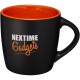 Riviera 340 ml Keramiktasse, schwarz,orange Riviera 340 ml Keramiktasse, schwarz,orange