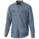 Sloan langärmliges Hemd in Jeansoptik, denim, S Sloan langärmliges Hemd in Jeansoptik, denim, S