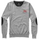 Spruce Damen Pullover mit V Ausschnitt, grau meliert, L Spruce Damen Pullover mit V Ausschnitt, grau meliert, L