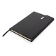 Swiss Peak Deluxe A5 Notizbuch mit Stift, schwarz Swiss Peak Deluxe A5 Notizbuch mit Stift, schwarz