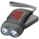 Virgo Dynamo Taschenlampe, schwarz,grau Virgo Dynamo Taschenlampe, schwarz,grau