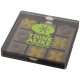 Winnit magnetisches Tic Tac Toe Spiel, schwarz,transparent Winnit magnetisches Tic Tac Toe Spiel, schwarz,transparent