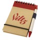 Zuse DIN A7 Spiral Notizblock mit Stift, natur,rot Zuse DIN A7 Spiral Notizblock mit Stift, natur,rot