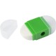 Spitzer-Radierer-Set, Grün Spitzer-Radierer-Set, Grün