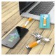 Ladekabel 2in1 ZWEINS® PLUS Orange Crush, Orange Crush (Pantone 137 C) Ladekabel 2in1 ZWEINS® PLUS Orange Crush, Orange Crush (Pantone 137 C)