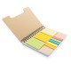 A5 Kraft Spiral Notizbuch mit Haftnotizen, braun A5 Kraft Spiral Notizbuch mit Haftnotizen, braun