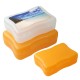 Brotzeitdosen Wave, 3er Set, standard-gelb Brotzeitdosen Wave, 3er Set, standard-gelb