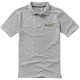 Calgary Poloshirt für Herren, grau meliert, XS Calgary Poloshirt für Herren, grau meliert, XS
