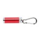 COB Leuchte mit Karabiner, rot COB Leuchte mit Karabiner, rot