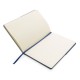 Deluxe DIN A5 PU Notizbuch, blau,weiß Deluxe DIN A5 PU Notizbuch, blau,weiß