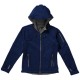 Match Damen Softshell Jacke mit Kapuze, navy, M Match Damen Softshell Jacke mit Kapuze, navy, M