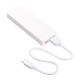 Powerbank REFLECTS-APISON, 2500 mAh, weiß Powerbank REFLECTS-APISON, 2500 mAh, weiß