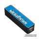 Powerbank REFLECTS-CAMARGO, 2200 mAh, schwarz Powerbank REFLECTS-CAMARGO, 2200 mAh, schwarz