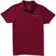 ELEVATE Herren Poloshirt Seller, bordeaux, XS ELEVATE Herren Poloshirt Seller, bordeaux, XS