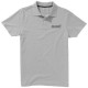 Seller Poloshirt für Herren, grau meliert, XL Seller Poloshirt für Herren, grau meliert, XL
