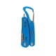 Solid Mini-Multitool mit Karabiner, blau Solid Mini-Multitool mit Karabiner, blau