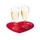 Tablett Midi-Herz, trend-orange PS Tablett Midi-Herz, trend-orange PS