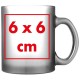 Kaffeetasse weiß gefrostet, 300 ml, transparent Kaffeetasse weiß gefrostet, 300 ml, transparent