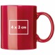 Keramiktasse Lissabon,rot Keramiktasse Lissabon,rot