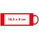 Sublimationstasse, 300 ml, rot Sublimationstasse, 300 ml, rot